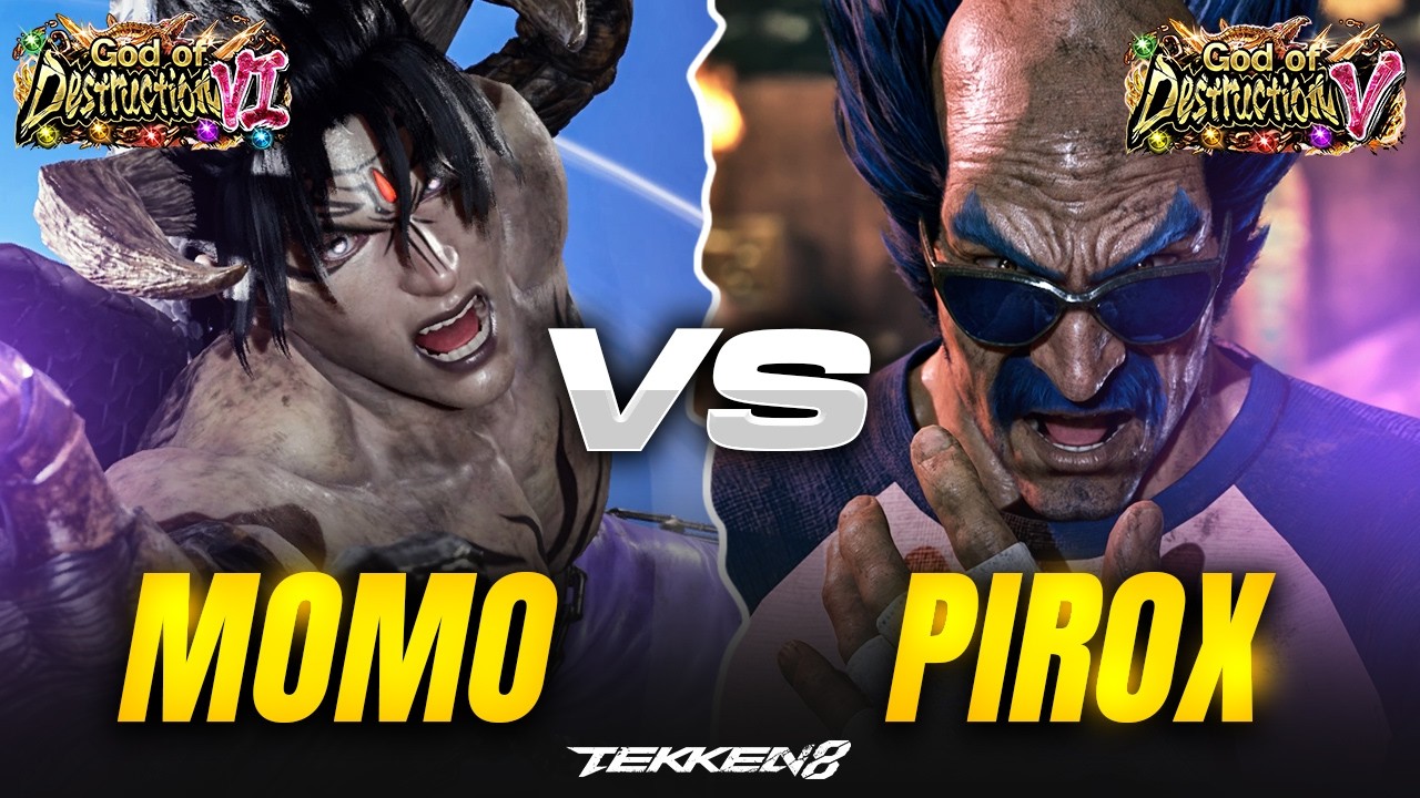T8 Season 3 ▱ Pirox (Heihachi) VS Momo Dog (Devil Jin) !【Tekken