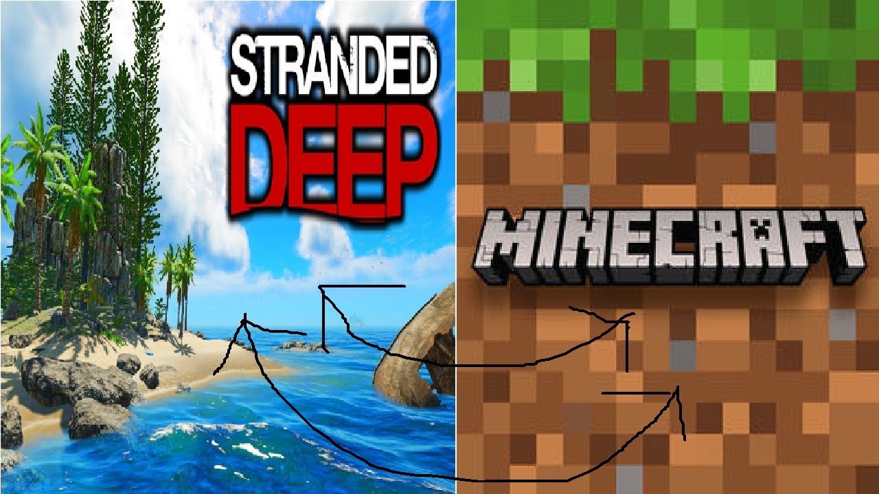Minecraft Stranded Deep #2 - YouTube
