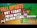 Astroneer - Fall Update - Patch Notes - New Proximity Repeater & Trade Platform! | OneLastMidnight