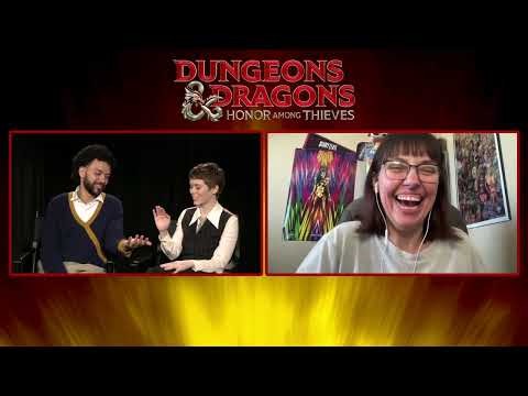 Justice Smith & Sophia Lillis Discuss Dungeons & Dragons: Honor Among Thieves