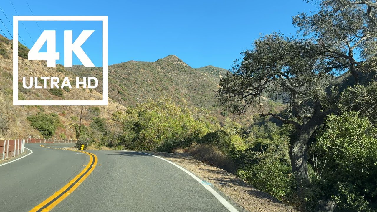4K POV Relaxing Scenic Drive | Silverado Canyon (Orange County, California)