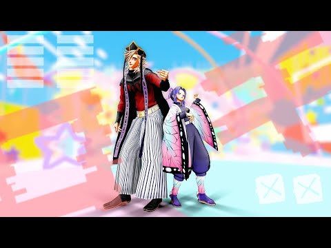 【鬼滅のMMD】ロキ【童磨・胡蝶しのぶ】