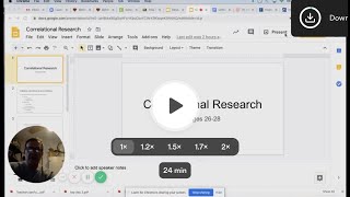 Correlational Research   Google Slides