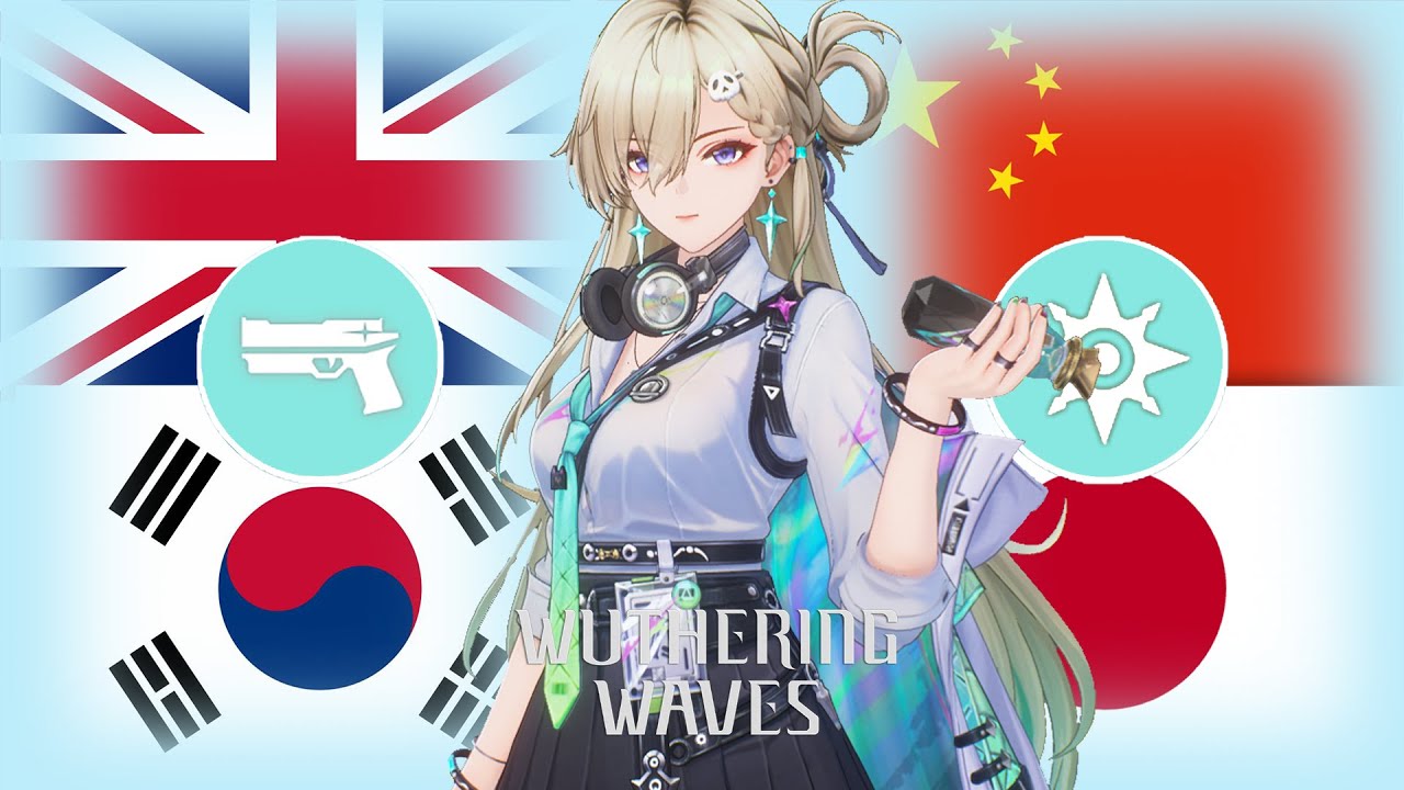 Lynae Voice in 4 Different Languages (Skills & Ultimate) | Wuthering Waves Lynae