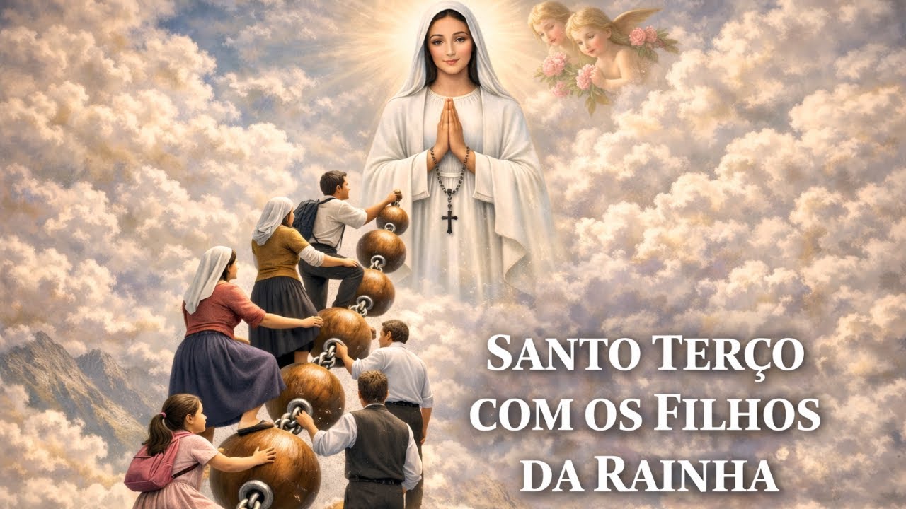 SANTO TERÇO COM OS FILHOS DA RAINHA