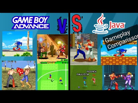 Top 20 Gba vs Java Gameplay Comparison