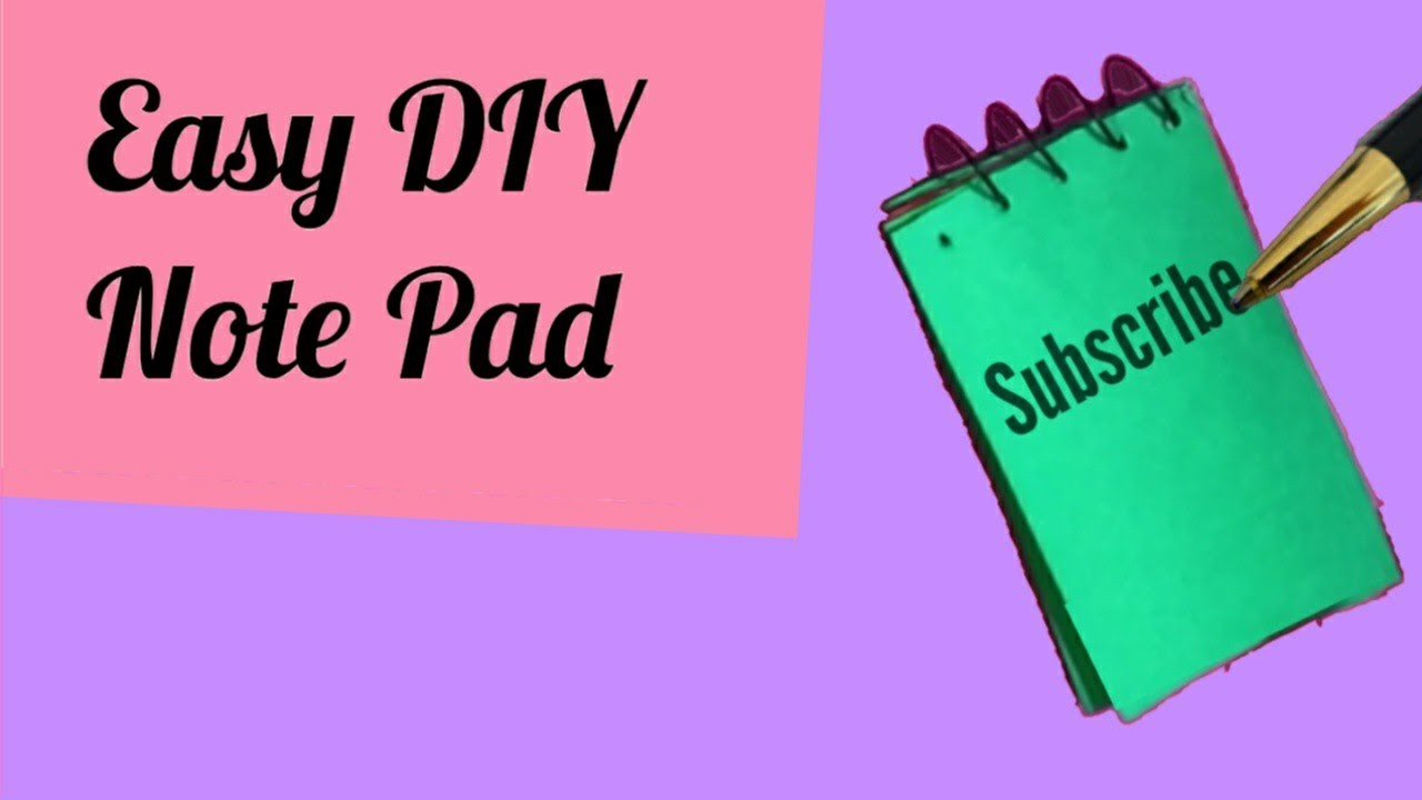 DIY Notepad