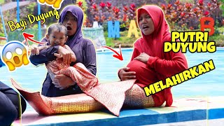 GAWAT ADA PUTRI DUYUNG HAMIL MELAHIRKAN DI KOLAM RENANG | CHIKAKU FAMILY