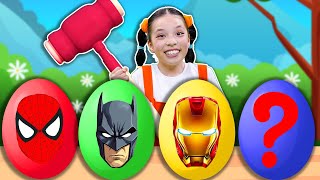 Superhero Surprise Eggs Kids Songs | Viva 4Kids Songs | Nursery Rhymes