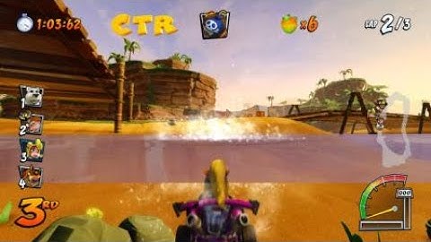 CTR - How to get the "T" in Crash Cove