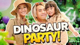 Surprising my Daughter with her Dream Dinosaur Birthday Party