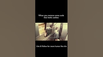 When You Delete ‘Useless’ Code… And Everything Breaks 💥