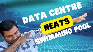 Free Energy frm data centres could heat UK swimming pools. saving thousands annually#homeimprovement