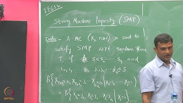 Week 9: Lecture 32: Strong Markov Property