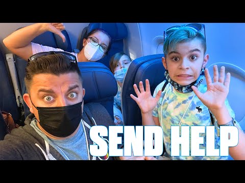 OUR AIRPLANE BROKE DOWN AND NOW WE ARE STRANDED!