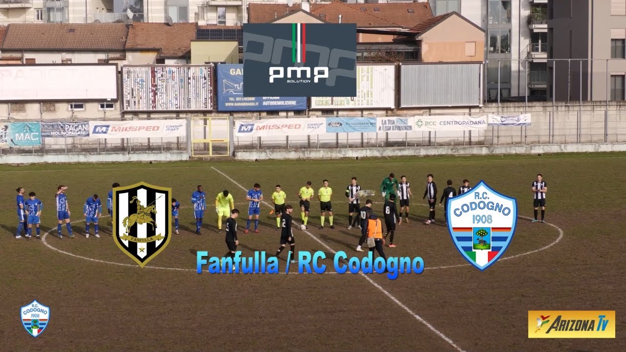 SPAZIO CODOGNO - FANFULLA / CODOGNO SINTESI - CALCIO ECCELLENZA LOMBARDIA GIRON B 