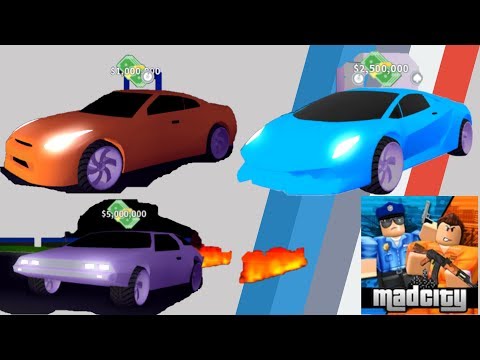 3 New Cars Locations Roblox Mad City Thunderbird Avenger And Gtr Youtube - getting the 5 million thunderbird flying car roblox mad city