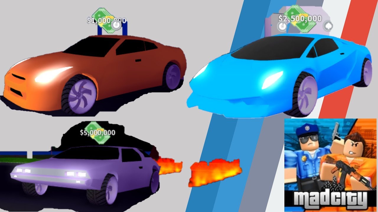 3 New Cars Locations Roblox Mad City Thunderbird Avenger And Gtr Youtube - roblox mad city gtr