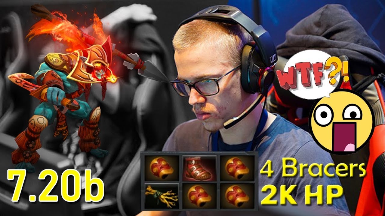 OG.Topson Huskar Mid 7.20b Patch (4 Bracers 2k HP) Full Game 720p 60fps