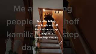 ella emhoff a model for who????? #33333 #fyp #bethereasonvisa #viral #duet #video