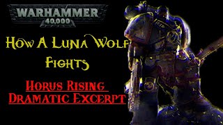 Loken Smacks Lucius 40K Dramatic Reading
