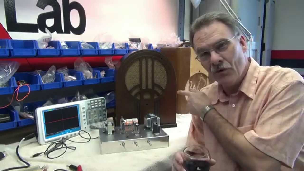 Dlab 6AQ5 Philco radio Tube guitar amp conversion Vintage Creation