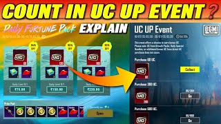 BGMI Daily Fortune Pack Count In Uc Up Event❓ | New Event Daily Fortune Pack Explained screenshot 2