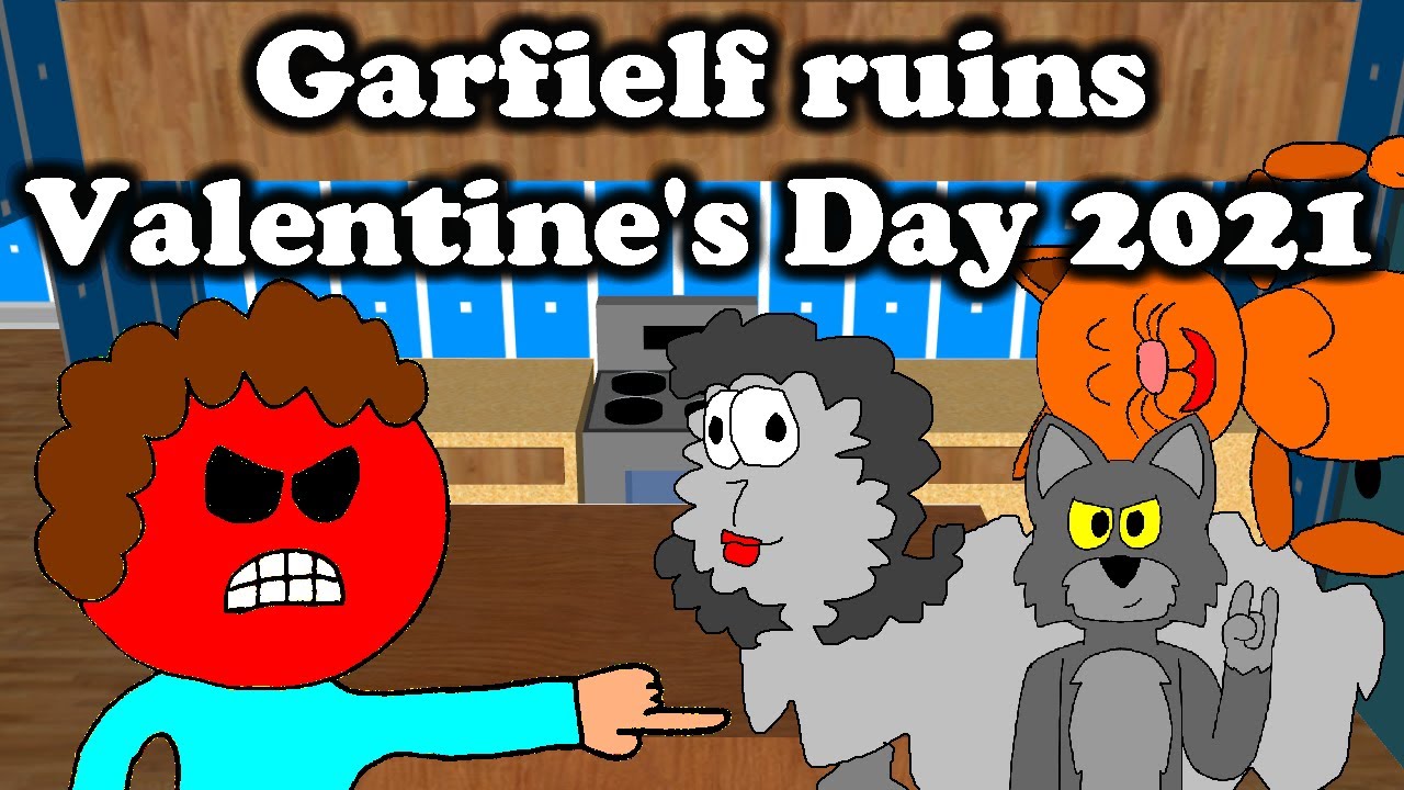 Garfielf ruins Valentine's Day 2021