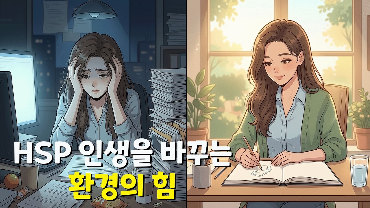 HSP에게 환경이 중요한 진짜 이유