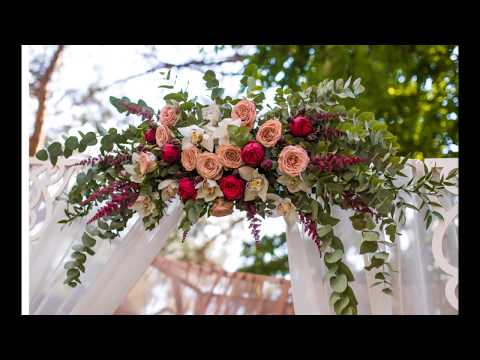 Wedding Arch Corner Swags - Flower Tutorials, Recipes & Supplies