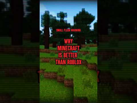 Why Minecraft Is Better Than Roblox Roblox Minecraft Shorts Fyp Hqdefault 