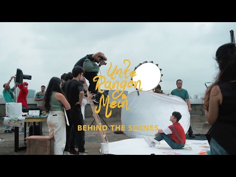 BTS 'Unke Rango Me' Album Cover Shoot: Behind the Scenes | Molfa Music