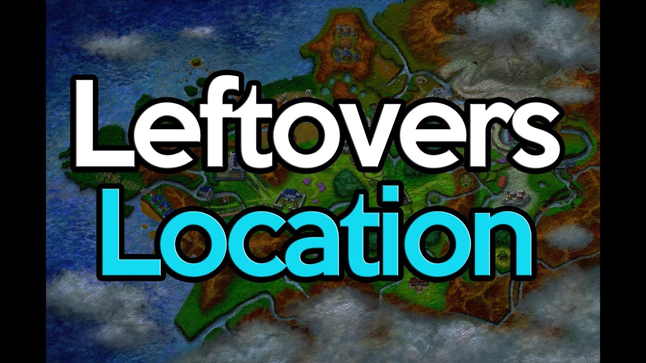 How to get Leftovers Pokemon X and Y