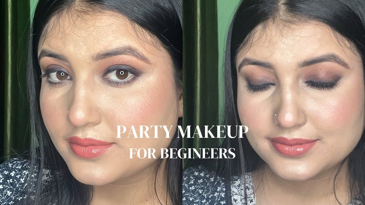 Party Makeup For Beginners Step By Step || Wedding Guest Makeup|| - YouTube
