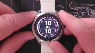 Garmin Fenix 7 Pro Tutorial - 3. Watch face data fields