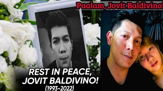 🎯JUST IN! JOVIT BALDIVINO PUMANAW NA SA EDAD NA 29! BUONG DETALYE!