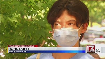 Some concerned after new COVID cluster discovered at UNC campus