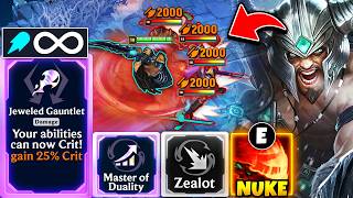 Infinite Stacking AP + Critical E Spins Tryndamere: Jeweled + Master of Duality | ARAM Mayhem
