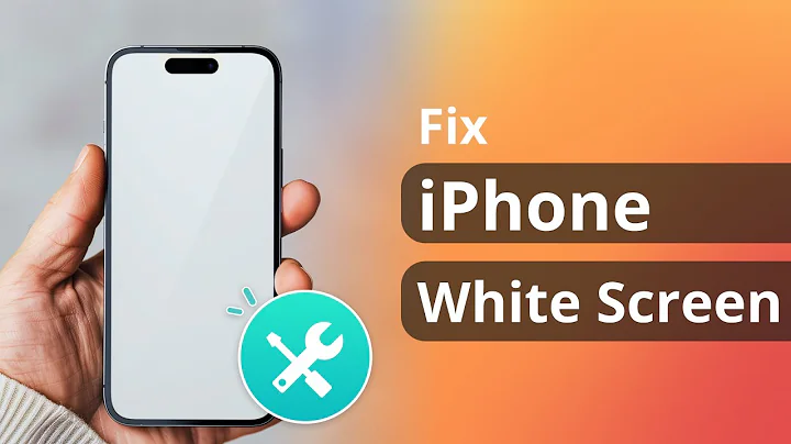 [3 Ways] How to Fix iPhone Stuck on White Screen 2025