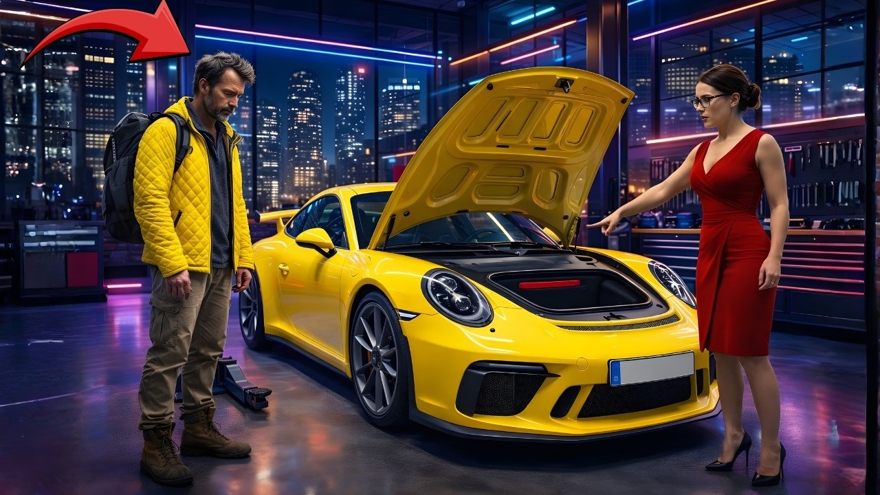 ¡42 Días Sin Moverse… Pero un Hombre Sin Hogar Hizo Rugir el Porsche en Minutos! 😲🚗