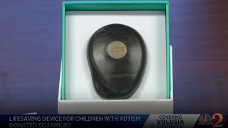 Lifesaving GPS device donated to Volusia County families to track children with autism