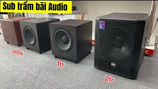 Trầm điện bát 30,40 về kho rất đẹp ! Trầm Matin 2 bass , trầm RCF . Lh 098.849.4803
