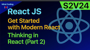 S02V24: Thinking in React - Part 2