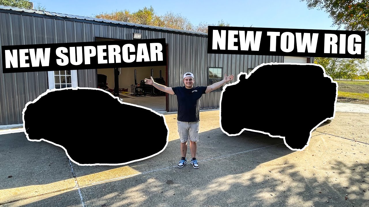 BUYING MY NEXT SUPERCAR & NEW TOW RIG IN THE SAME DAY! (double car