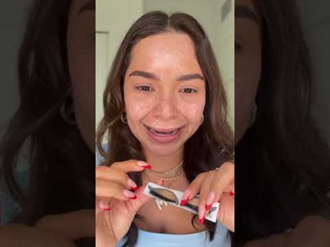 2-Minute Makeup Magic with Stickers 😨😳 #QuickMakeup #BeautyHacks