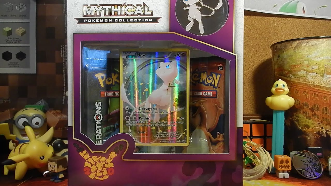 The Search For A Mew Mythical Collection Box!!