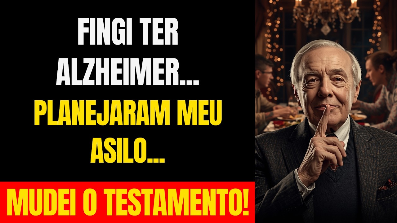 Fingi ter Alzheimer para testar meus filhos. O que ouvi no Natal mudou meu testamento.