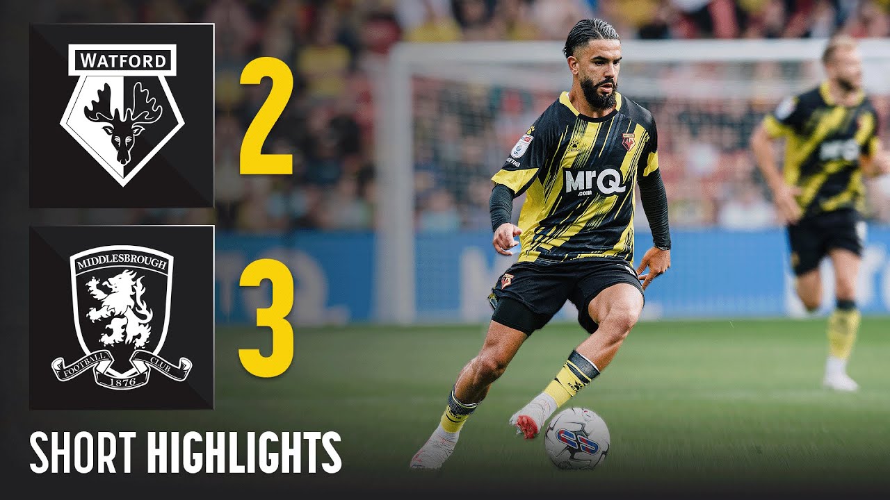 Championship: Watford vs Middlesbrough Championship: Watford vs Middlesbrough Thumbnail