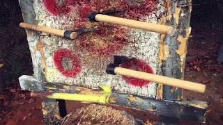 TOMAHAWK THROWING / Double Hawks / Hawk Ladder