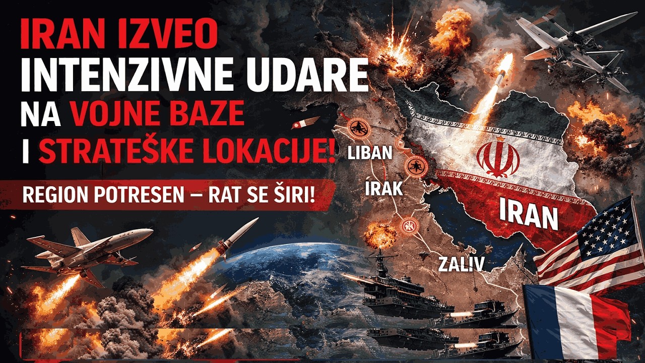 Iran Pogađa Uništeni Strateški Ciljevi SAD i Saveznika!